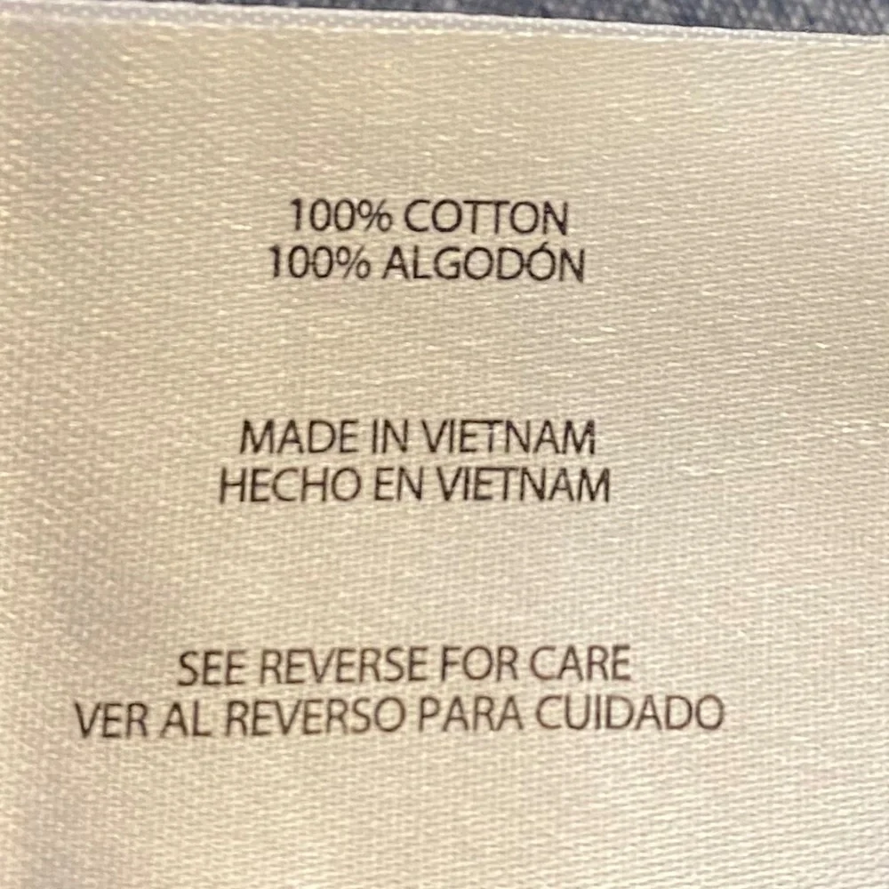 Woolrich Men's Chambray Short Sleeve Button Down Shirt Size Large - Picture 5 of 8